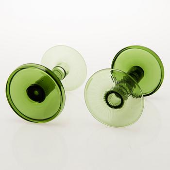 NANNY STILL Four Neptuna Glass Objects, Riihimäen Lasi Oy, 1965-66.