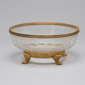 A French bowl, 19th ct.