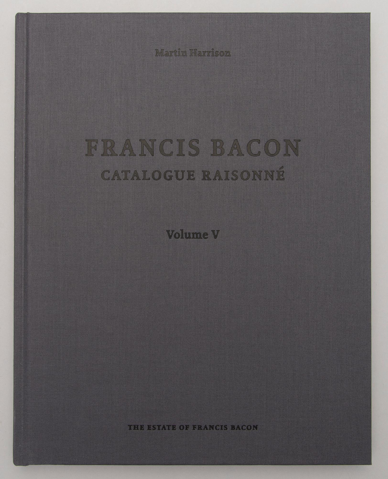 A book series five volumes " "Francis Bacon, Catalogue Raisonné".