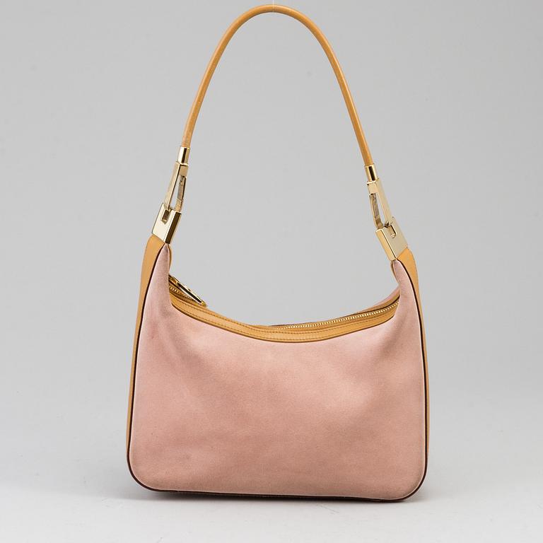 GUCCI, 'Suede Shoulder Bag'.