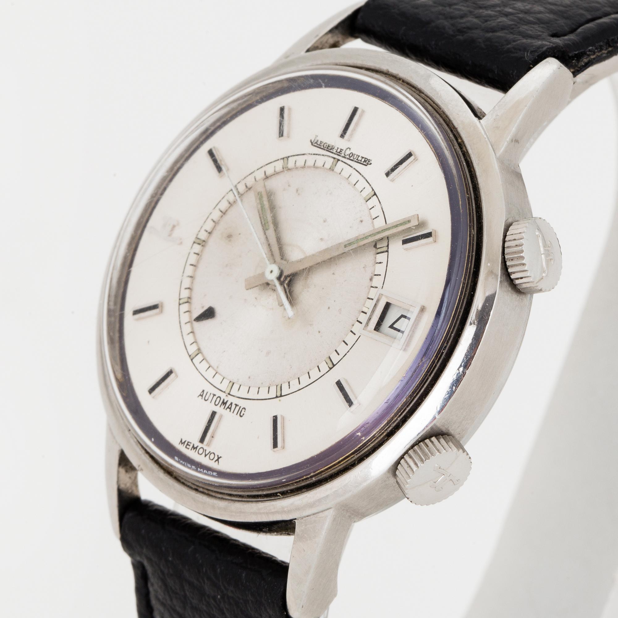 JAEGER-LeCOULTRE, Memovox, armbandsur, 37 mm,