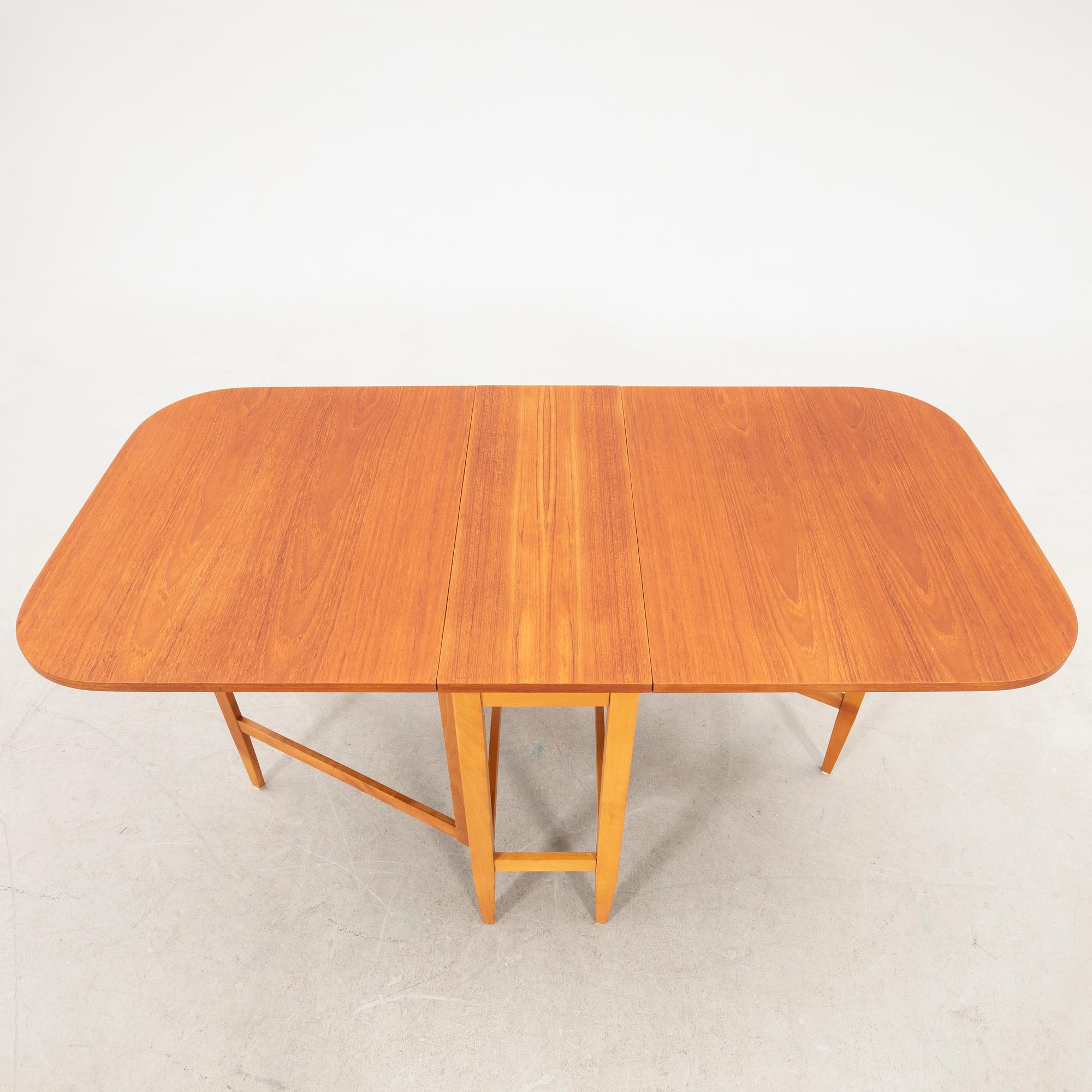 Drop-leaf table 1960s.