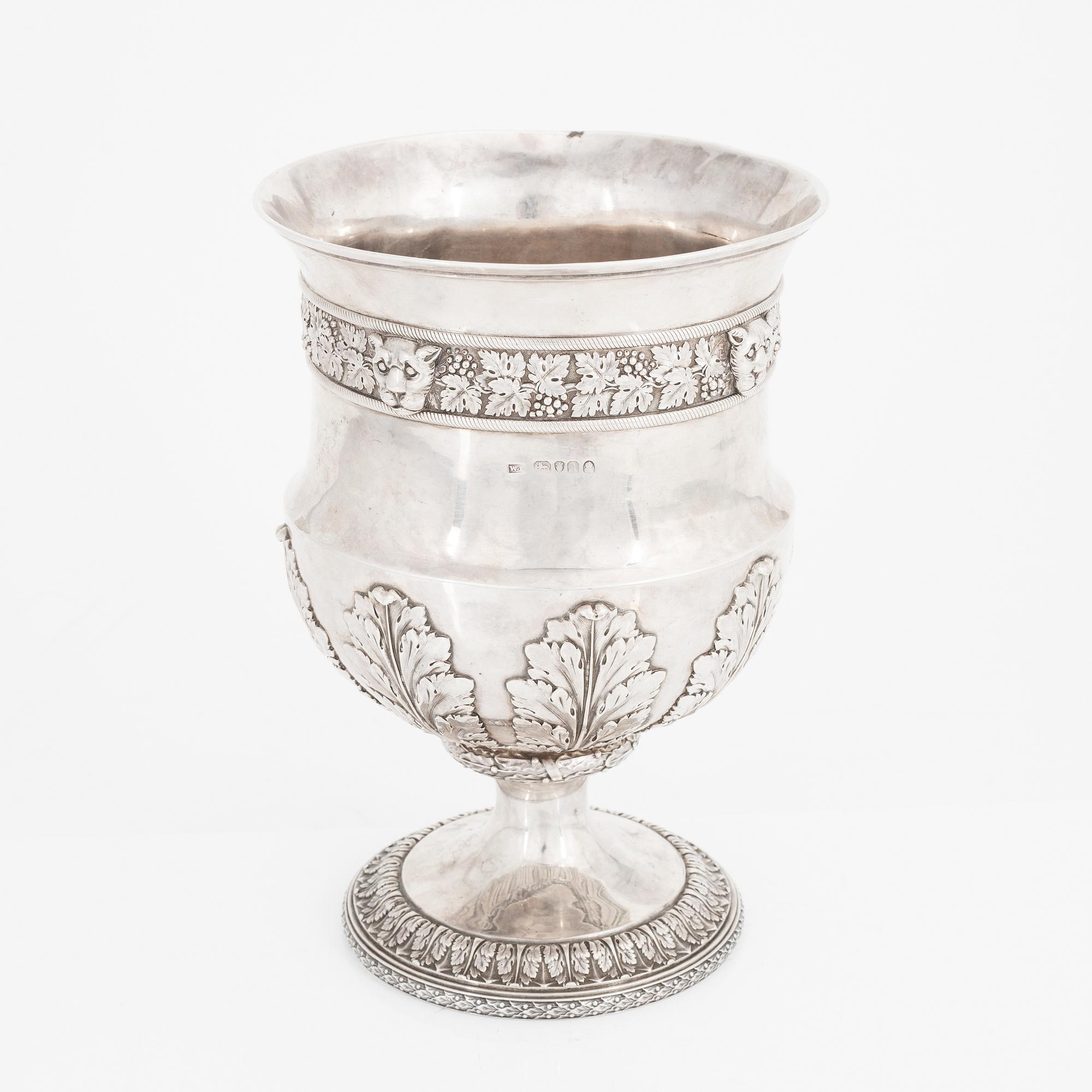 Vinkylare, silver, London, England, 1816.