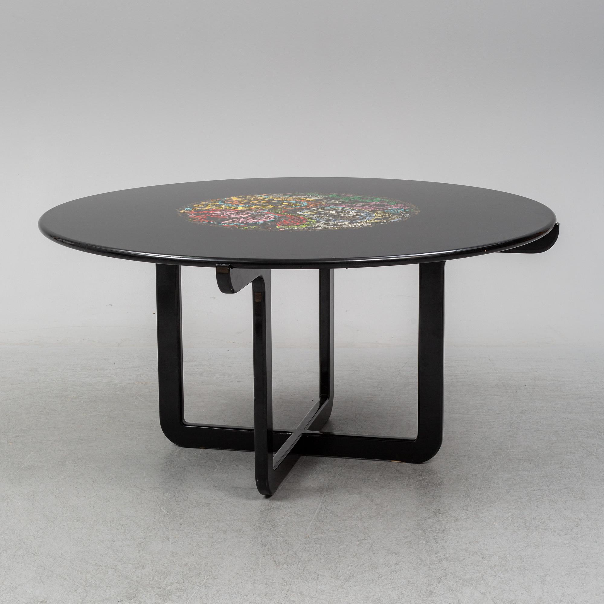 BJÖRN WIINBLAD, a five-piece dining suite from Rosenthal, Germany, 1976. Printed signature, numbered 112/300.