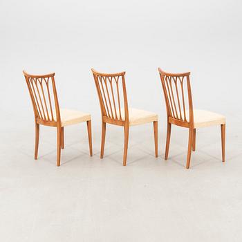 Chairs, 6 pieces, 1940s Swedish Modern.