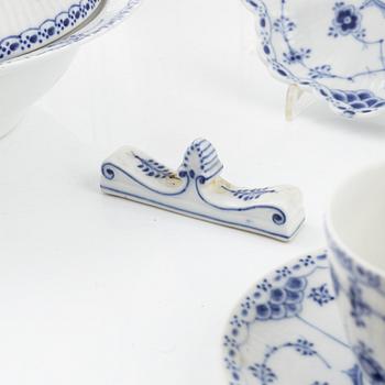 Royal Copenhagen, An 87-piece 'Musselmalet' porcelain service, Denmark.