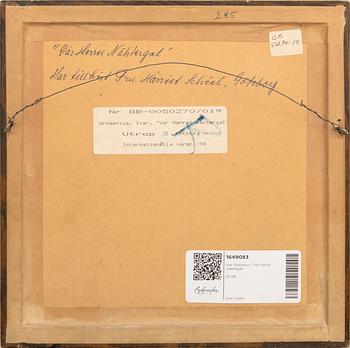 Ivar Arosenius, "Vår Herres näktergal".