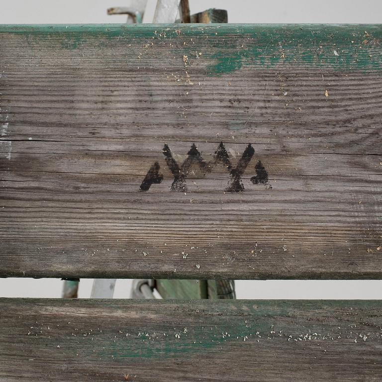 TRÄDGÅRDSSTOLAR, 3 st, 1900-tal.