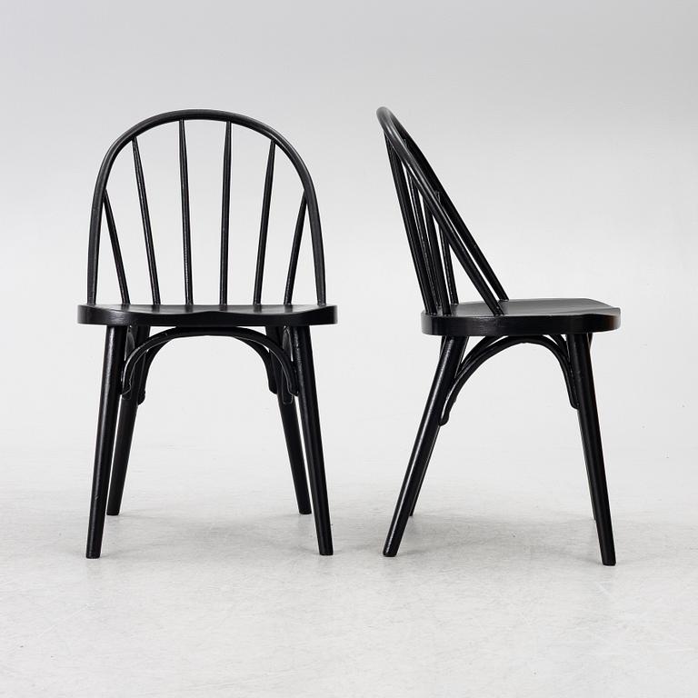 Uno Åhrén, a set of four chairs model "5262/1", Gemla, Diö, 1930s.
