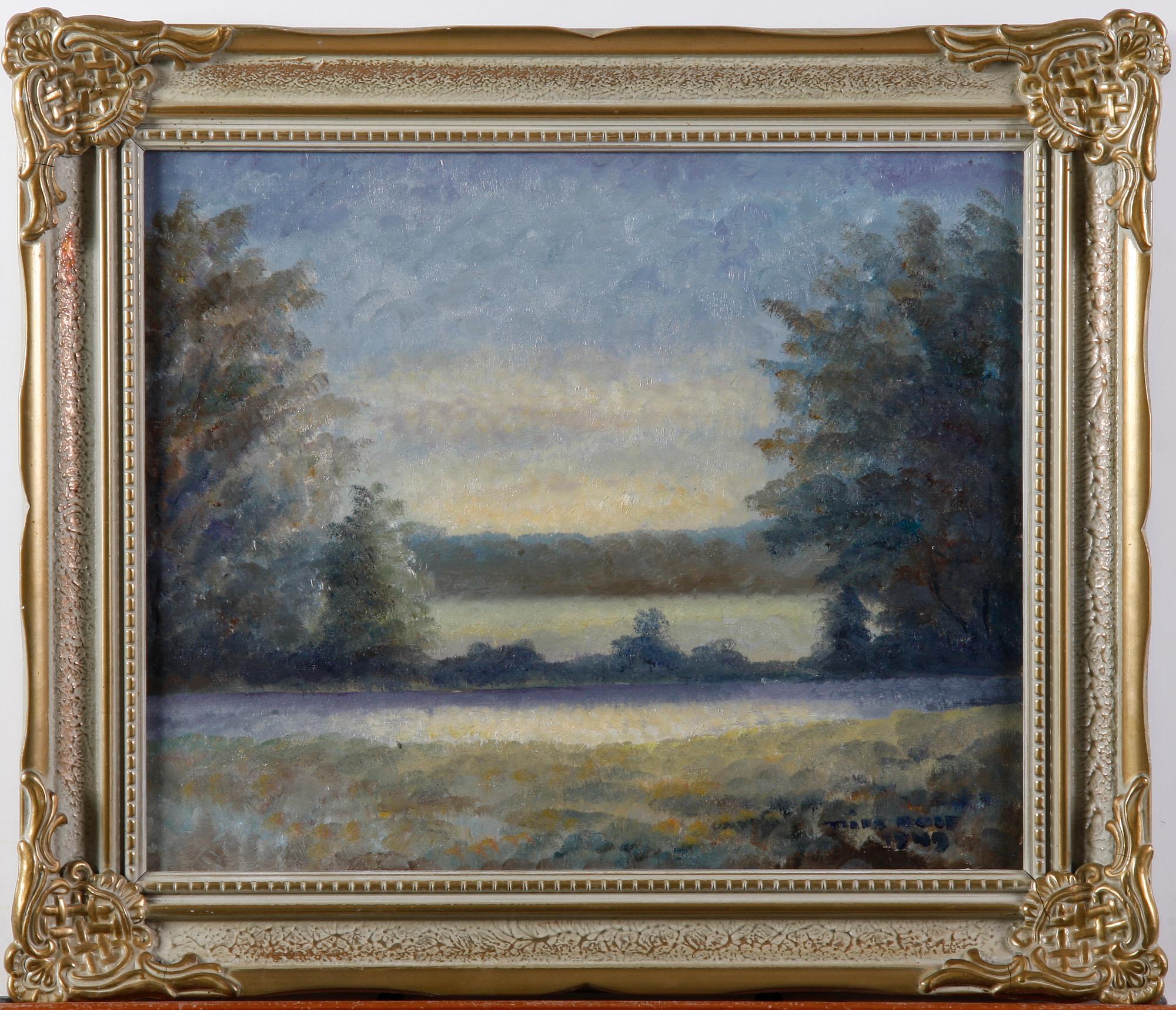 OKÄND KONSTNÄR, olja på duk. sign o dat. -49.