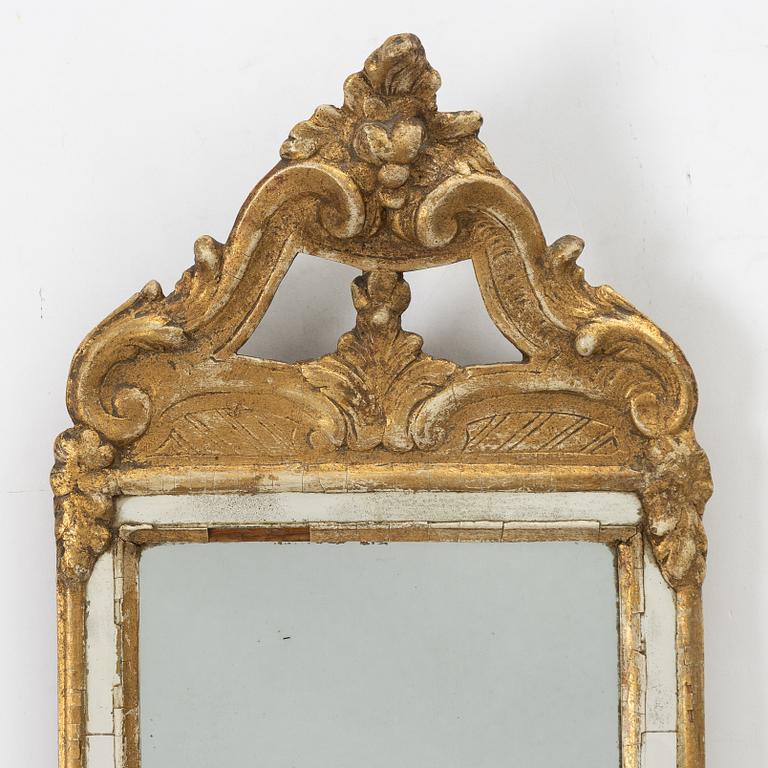 Mirror wall sconce, Rococo, 1770s.
