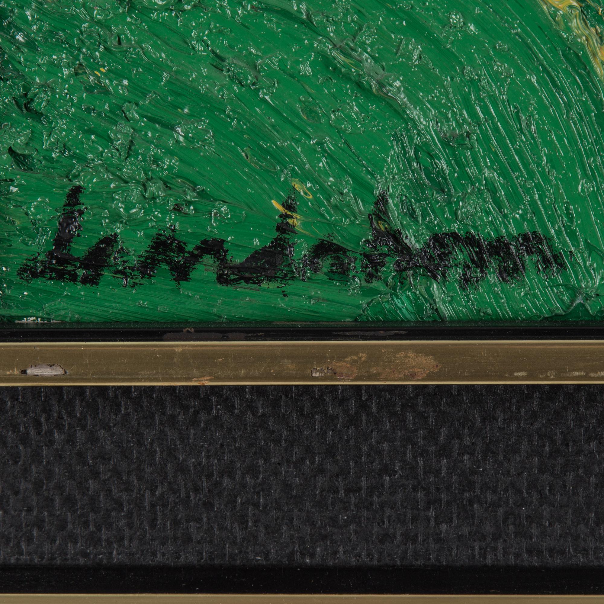 BENGT LINDSTRÖM, oil on canvas, signed Lindström.