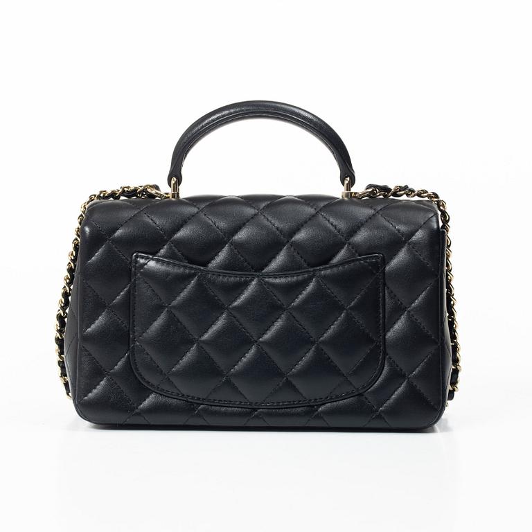 Chanel, väska, " Classic Mini Top Handle Flap Bag".