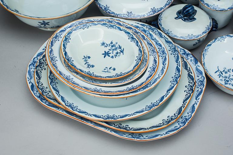 MATSERVIS, 70 delar, "Ostindia", Rörstrand.