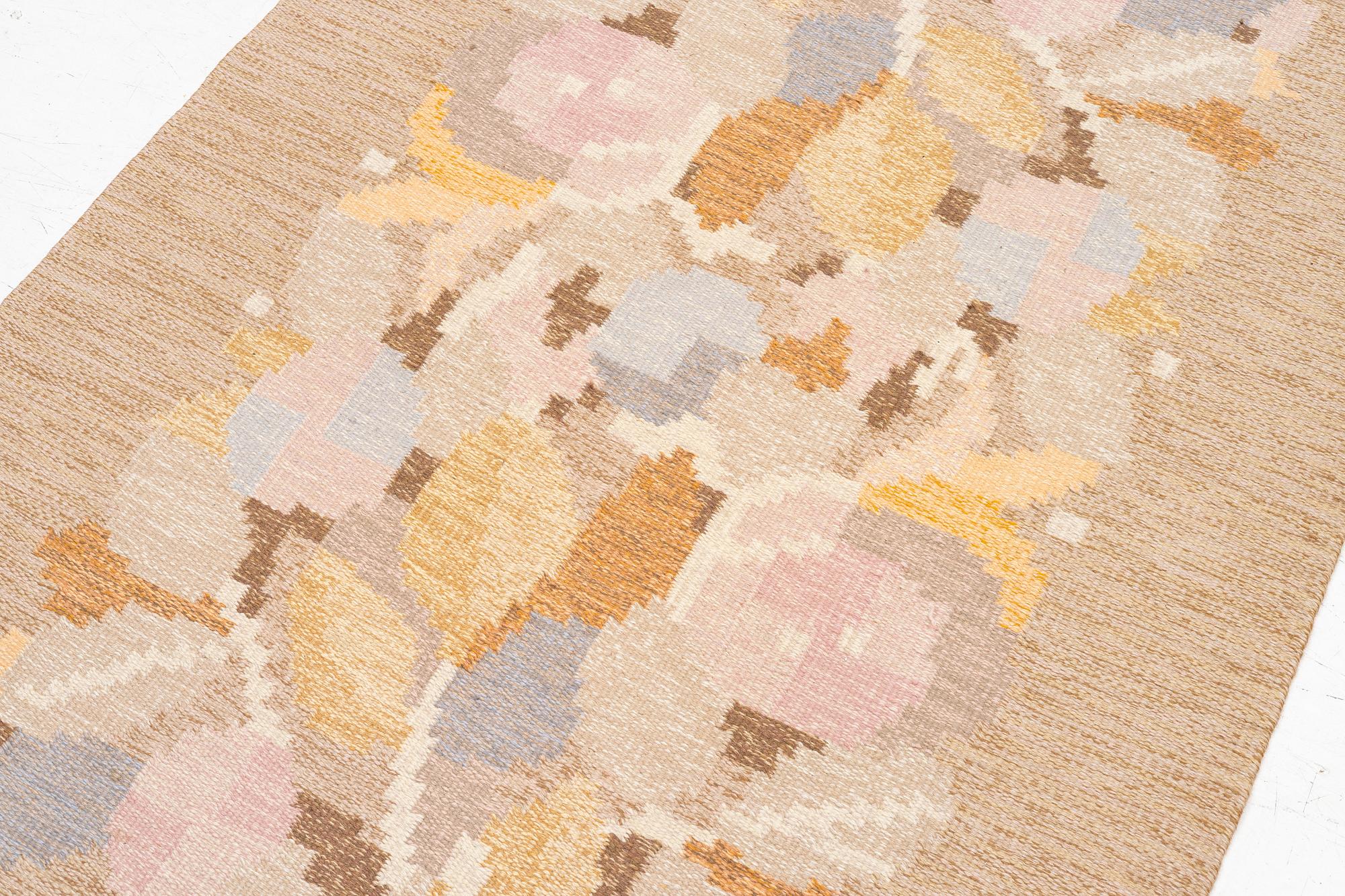 Ingegerd Silow, Rug, flat weave, approx. 203 x 139 cm.