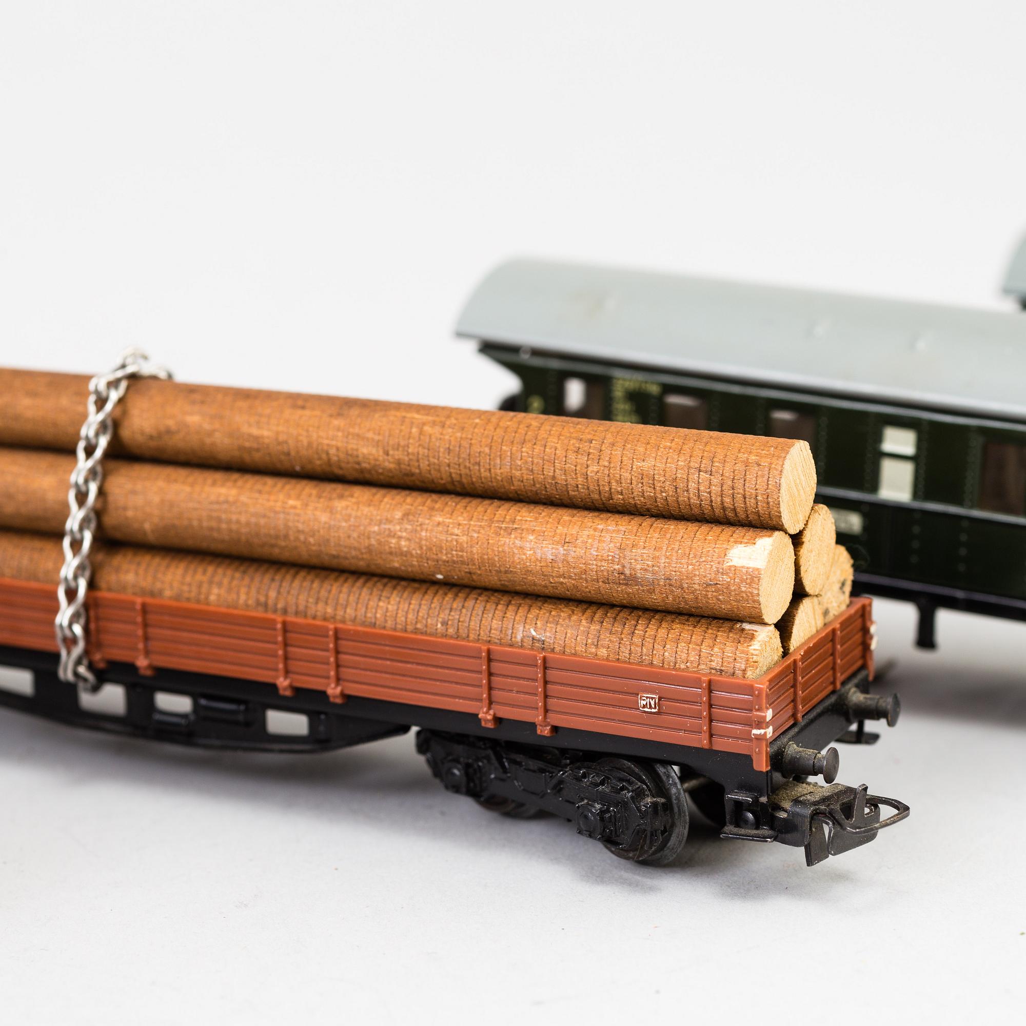 ② Märklin h0 Vintage – Lot de 8 wagons marchandises - Trains miniatures | HO