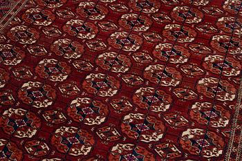 Carpet, Tekke, antique, approx. 285 x 220 cm.
