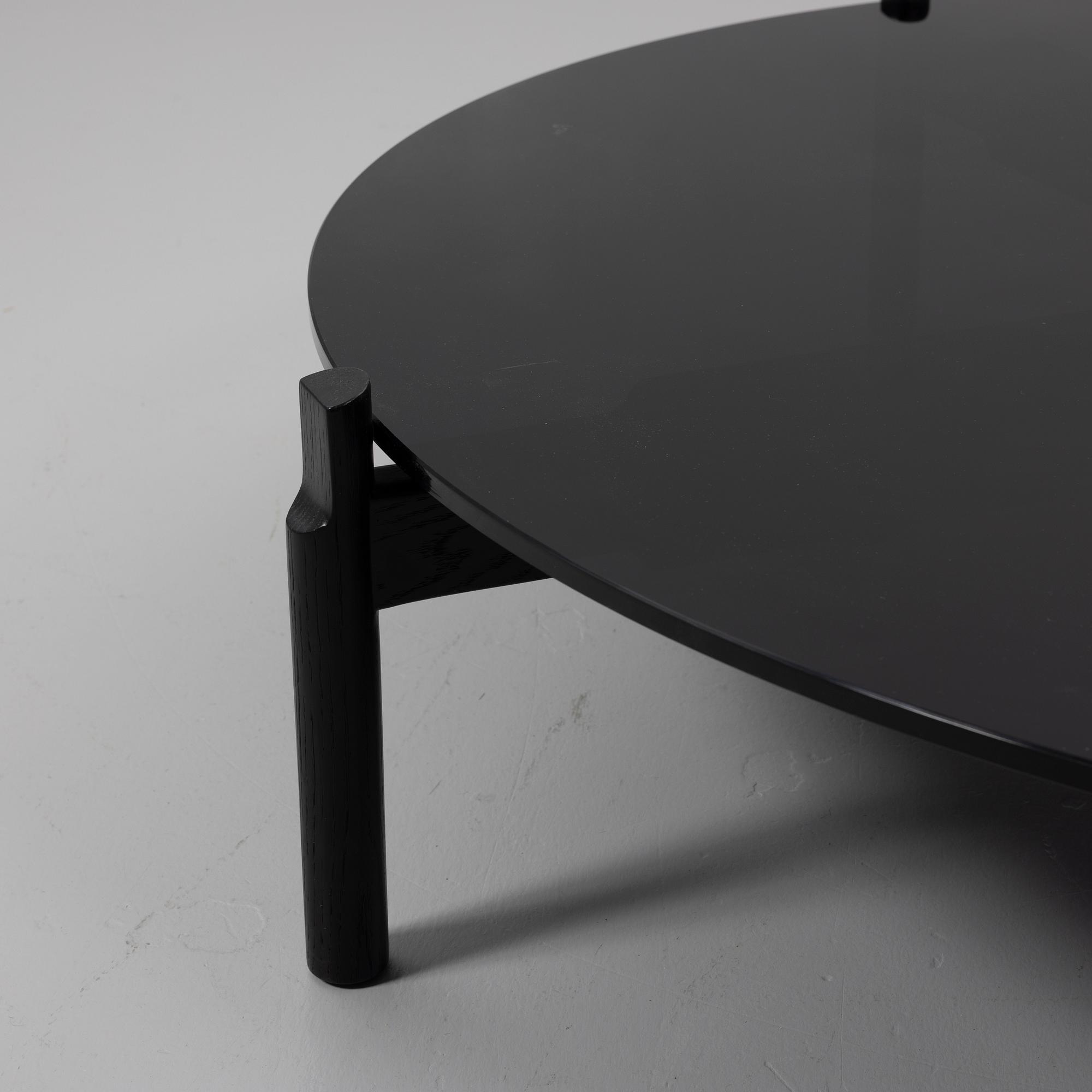 Coffee table, "Notch Coffee Table", Gunther Pelgrims for Wendelbo, Denmark, contemporary.