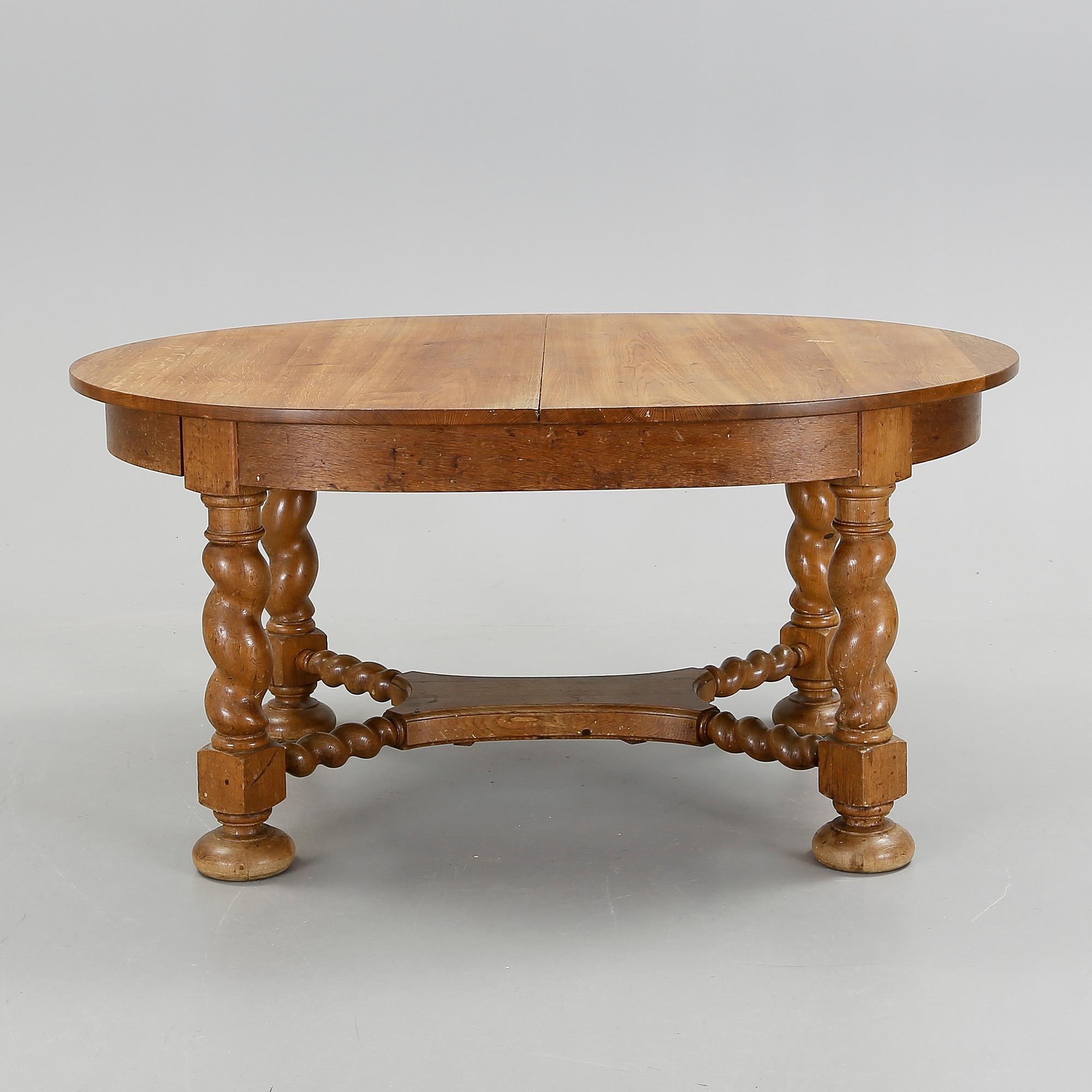 MATBORD, barockstil, 1900-talets andra hälft.