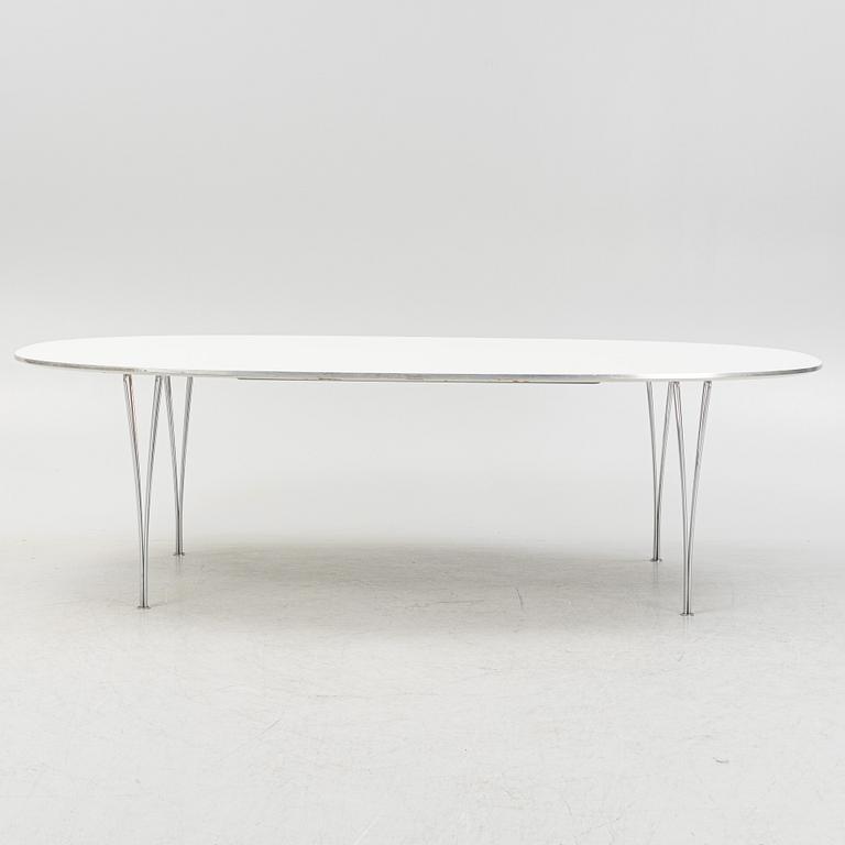 Bruno Mathsson & Piet Hein, matbord, "Superellips", Fritz Hansen, Danmark, 1998.