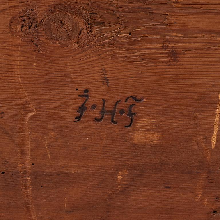Byrå, av Johan Hugo Fürloh (mästare i Stockholm 1724-45), Senbarock.