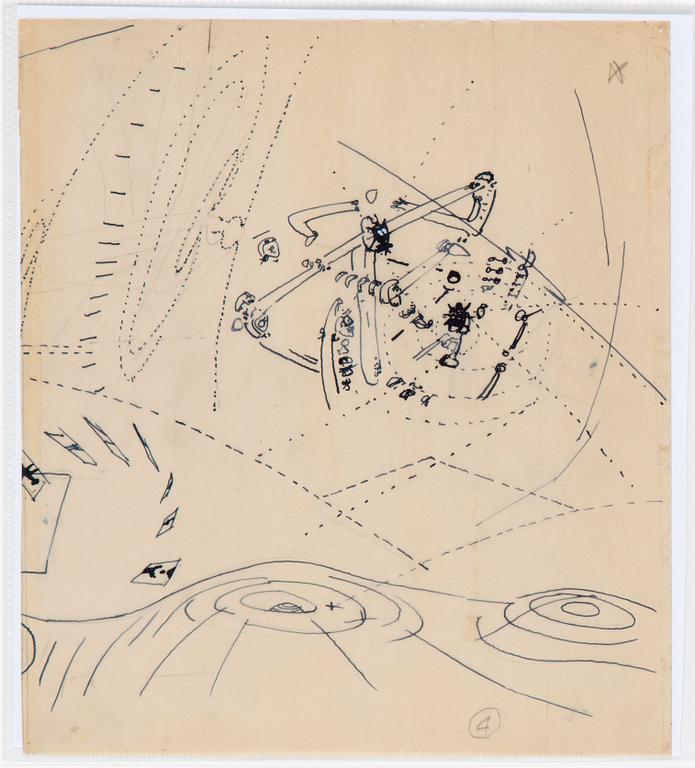 Roberto Matta, Utan titel (Salamander).