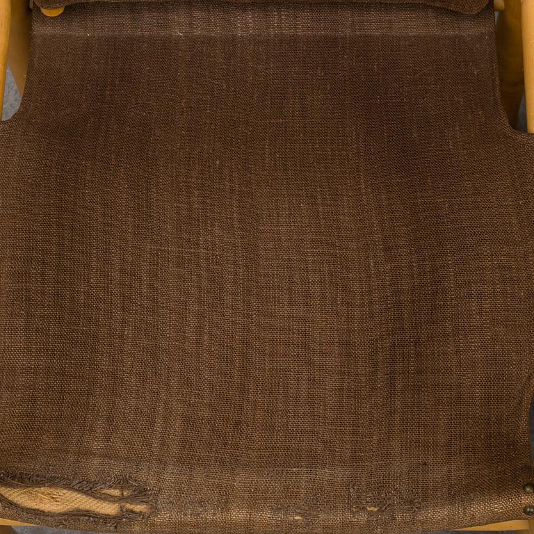 ELIAS SVEDBERG, fåtöljer, ett par, "Safari", Nordiska Kompaniet, 1940/50-tal.