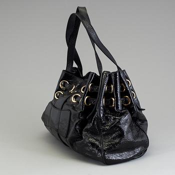A patent leather 'Ramona' Jimmy Choo handbag.