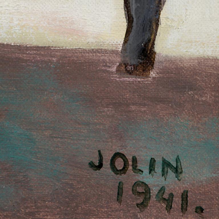 EINAR JOLIN, olja på duk. Sign och dat 1941.