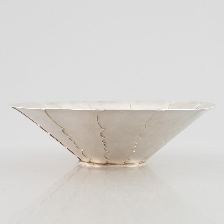 Horst H. Hild, skål, sterlingsilver, Stockholm, 1978.