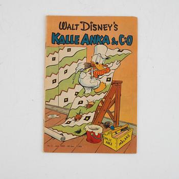 Serietidning, Kalle Anka & Co N:r 3, 1949.