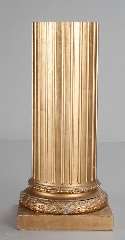 PIEDESTAL, gustaviansk stil. 1800-tal.