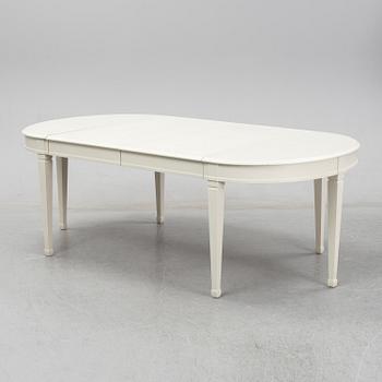 Matsalsbord, gustaviansk stil, 1900-talets andra hälft.