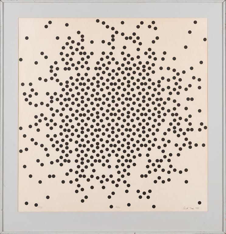 Pentti Tulla, silkscreen, signed and dated -86, numbered 30/50.