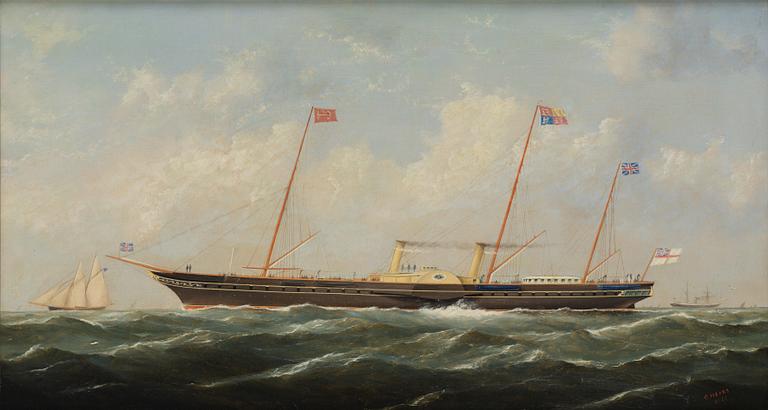 George Mears, English royal yacht "Victoria & Albert II".