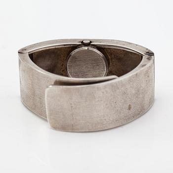 Björn Weckström, Armbandsur "Protos", sterlingsilver. Lapponia 1991.