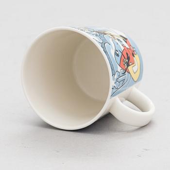 MOOMIN-MUG, porcelain, 'Millennium', Moomin Characters, Arabia 1999-2000.