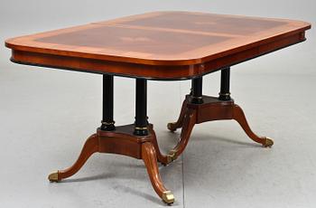 MATSALSMÖBLEMANG, 13 delar, regencystil, modern tillverkning.