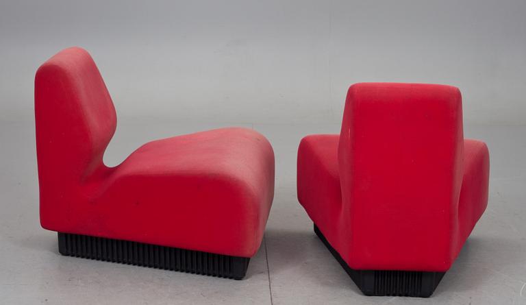 MODULFÅTÖLJER, ett par, Don Chadwick, Herman Miller.