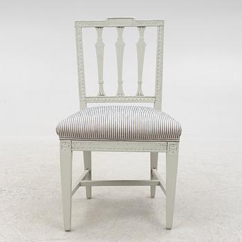 A set of seven chairs, including Lindome, circa 1800 and 19th Century.