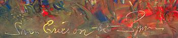 SVEN X:ET ERIXSON, gouache, sign o dat -65.