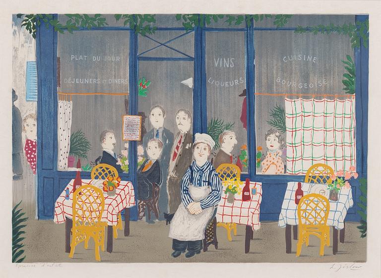 Lennart Jirlow, "Den gamla restaurangen".