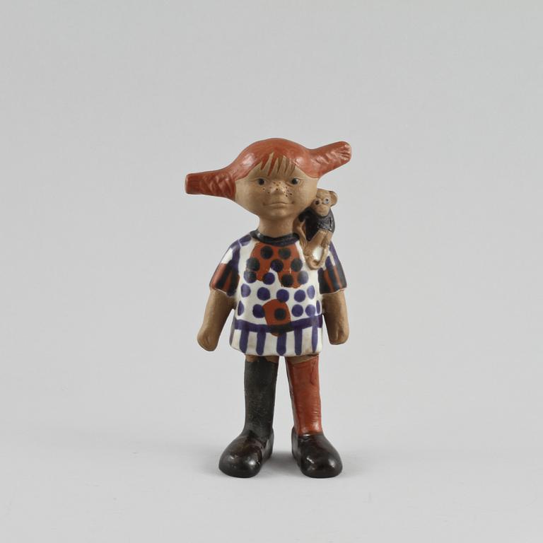 FIGURIN, stengods, Lisa Larson, Gustavsberg, 1900-talets andra hälft.