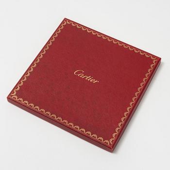 Cartier, a silk scarf.