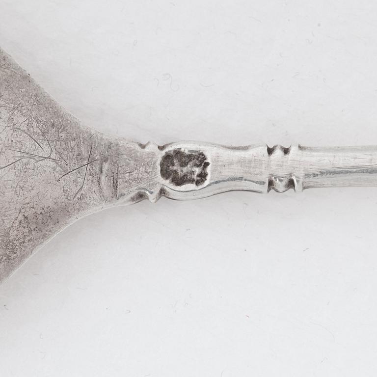 A Swedish silver spoon, unidentified mark c. 1600.