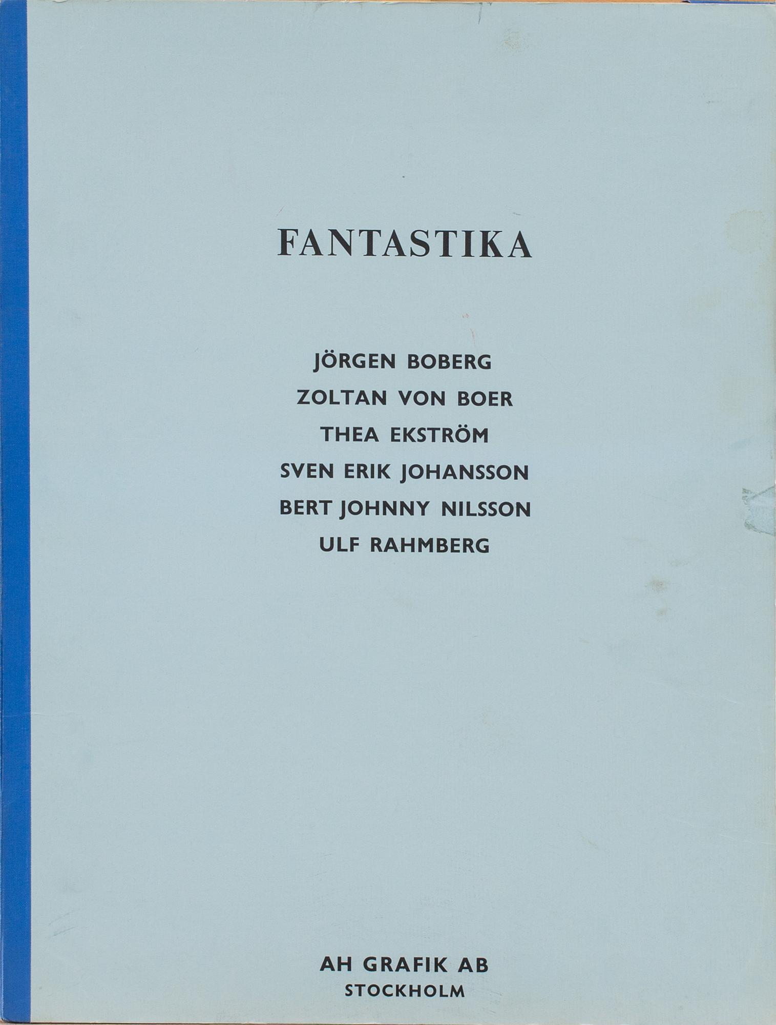 MAPP, 6 grafiska blad, "Fantastika", AH Grafik Ab, Stockholm. Signerade och numrerade 122/275.