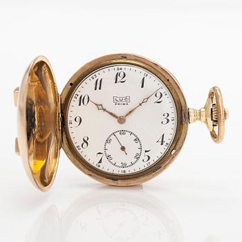 L.U.C. Prima, pocket watch, hunter, 52 mm.