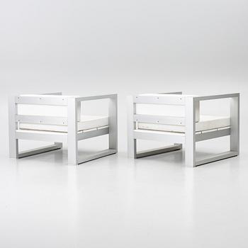 Ramón Esteve, a pair of outdoor easy chairs, "Na Xemena", Gandia Blasco, Spain, contemporary.