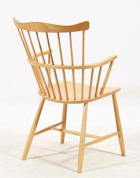 KARMSTOL, "Windsdor Chair", Börge Mogensen. FDB Möbler.  Stämplmärkt.