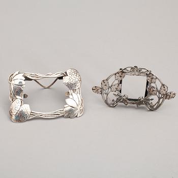 RAMAR, 3 st, sterlingsilver, tidigt 1900-tal samt 1900-talets andra hälft.